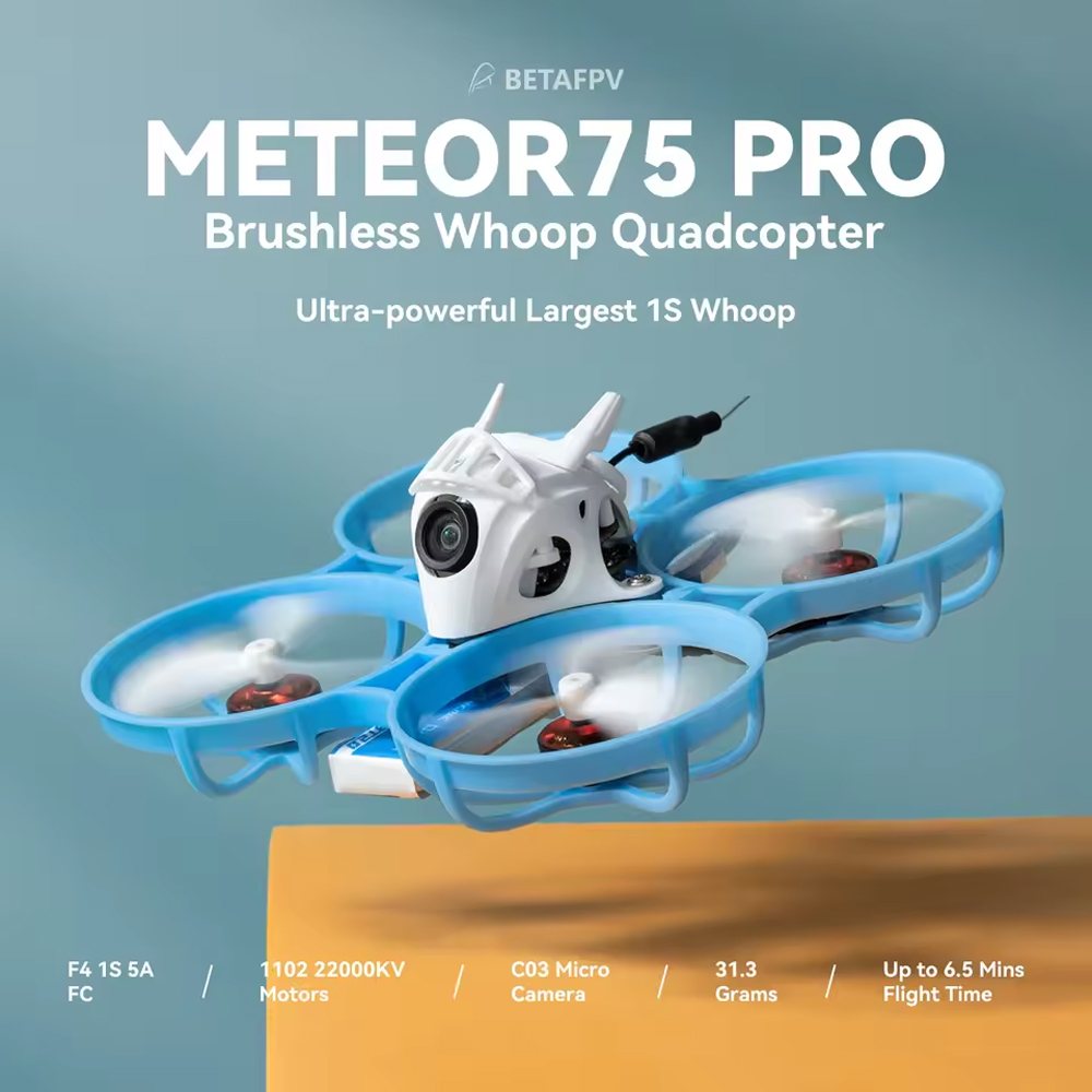 BETAFPV Meteor75 Pro 80.8mm 1S – Drone Kit With Camera Bewertung und Preis