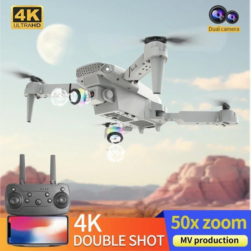 E88 Mini-Drohne mit 4K HD-Kame – Drone Kit Tricopter Bewertung und Preis