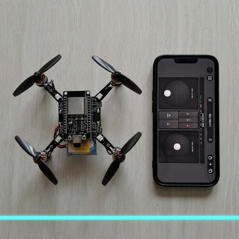 E1 ESP32 Open-Source Mini-Droh – Drone Kit Parts Included Bewertung und Preis
