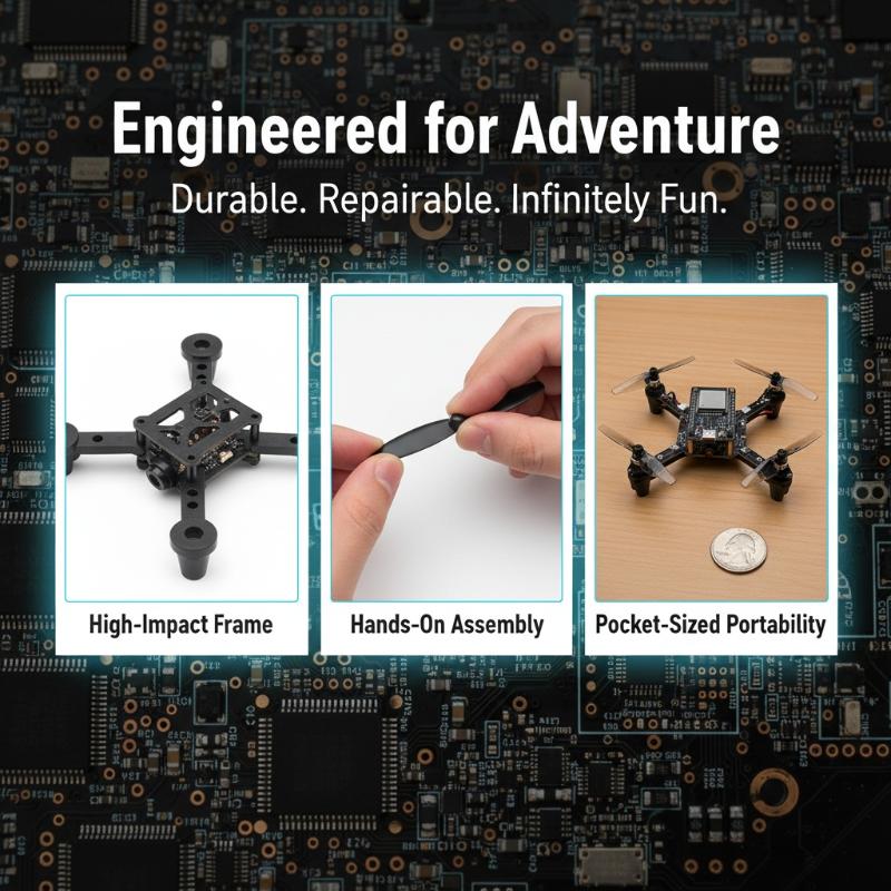 E1 ESP32 Open-Source Mini-Droh – Drone Kit Parts Included Bewertung und Preis